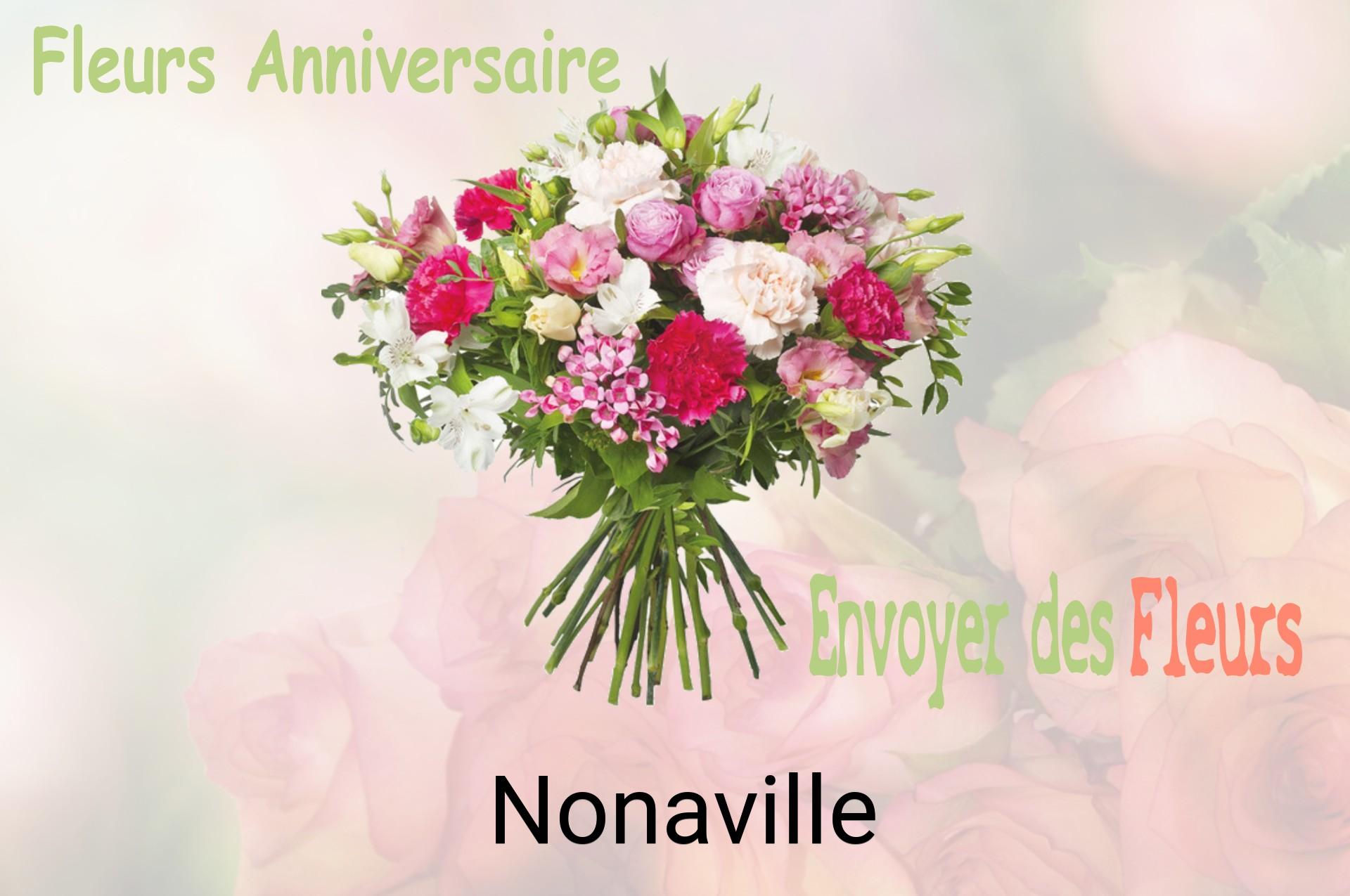 Bouquet de fleurs d’anniversaire livré à Nonaville